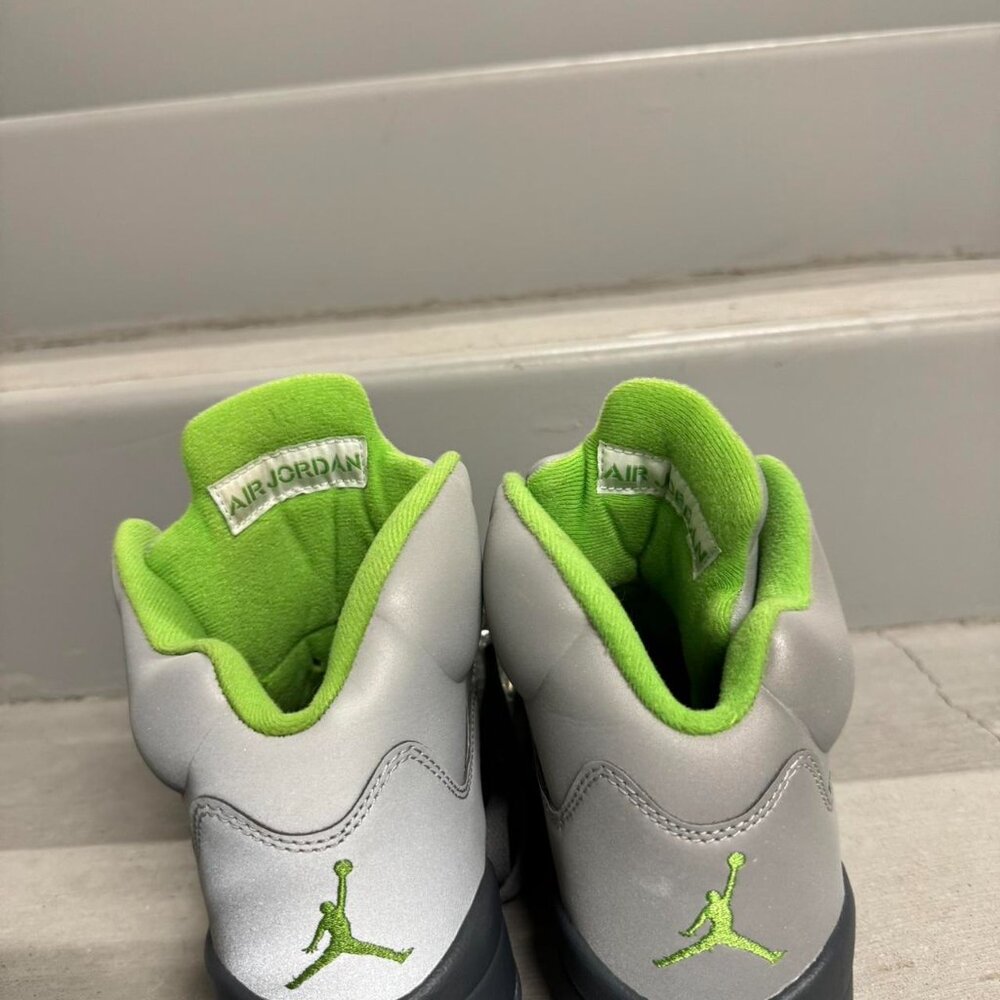 Jordan 5 Retro Green Bean (2022) - Reflective - Picture 3 of 4